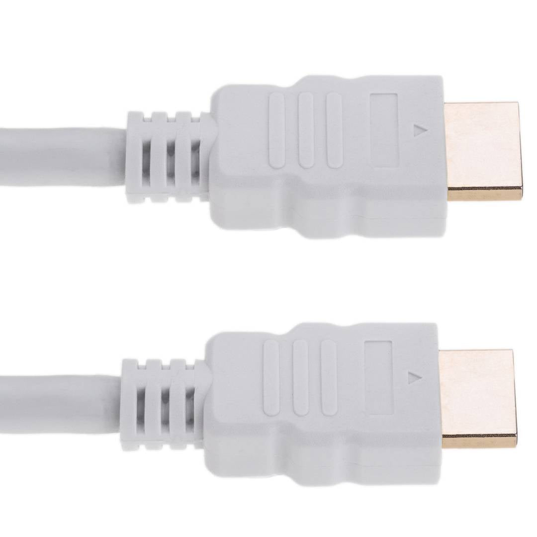 Cable HDMI 2.1 con conector tipo A macho a conector tipo A macho Ultra HD 4K 8K de 1.8m blanco