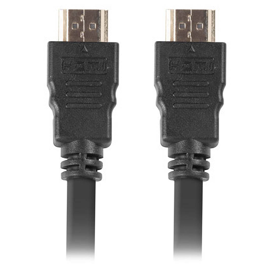 Cable HDMI Lanberg CA-HDMI-11CC-0010-BK HDMI 1.4 macho Alta velocidad 1m Negro