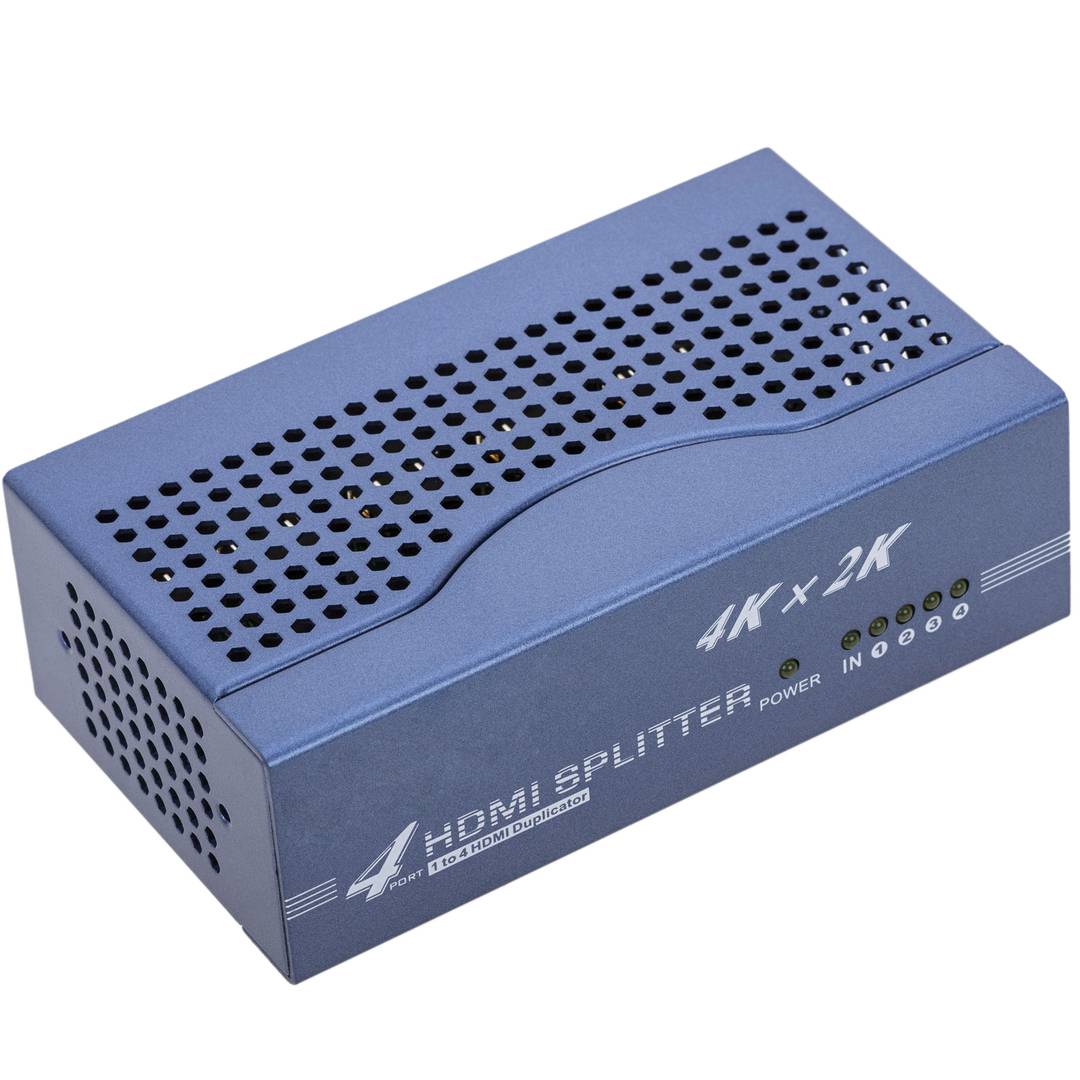 Multiplicador de vídeo HDMI 1.4b 3D 4K de 4 puertos