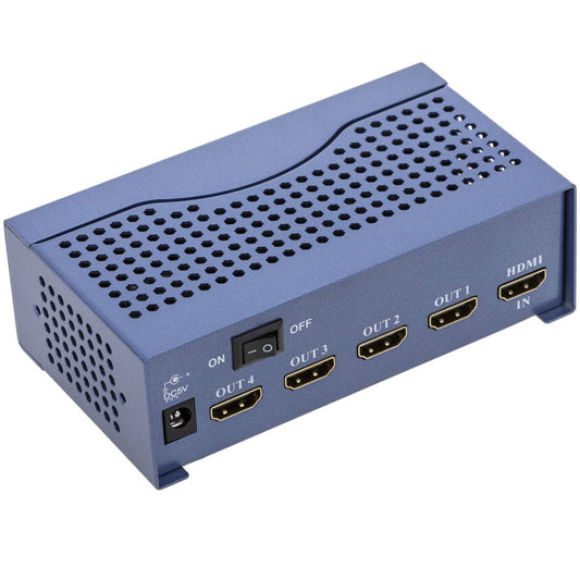 Multiplicador de vídeo HDMI 1.4b 3D 4K de 4 puertos