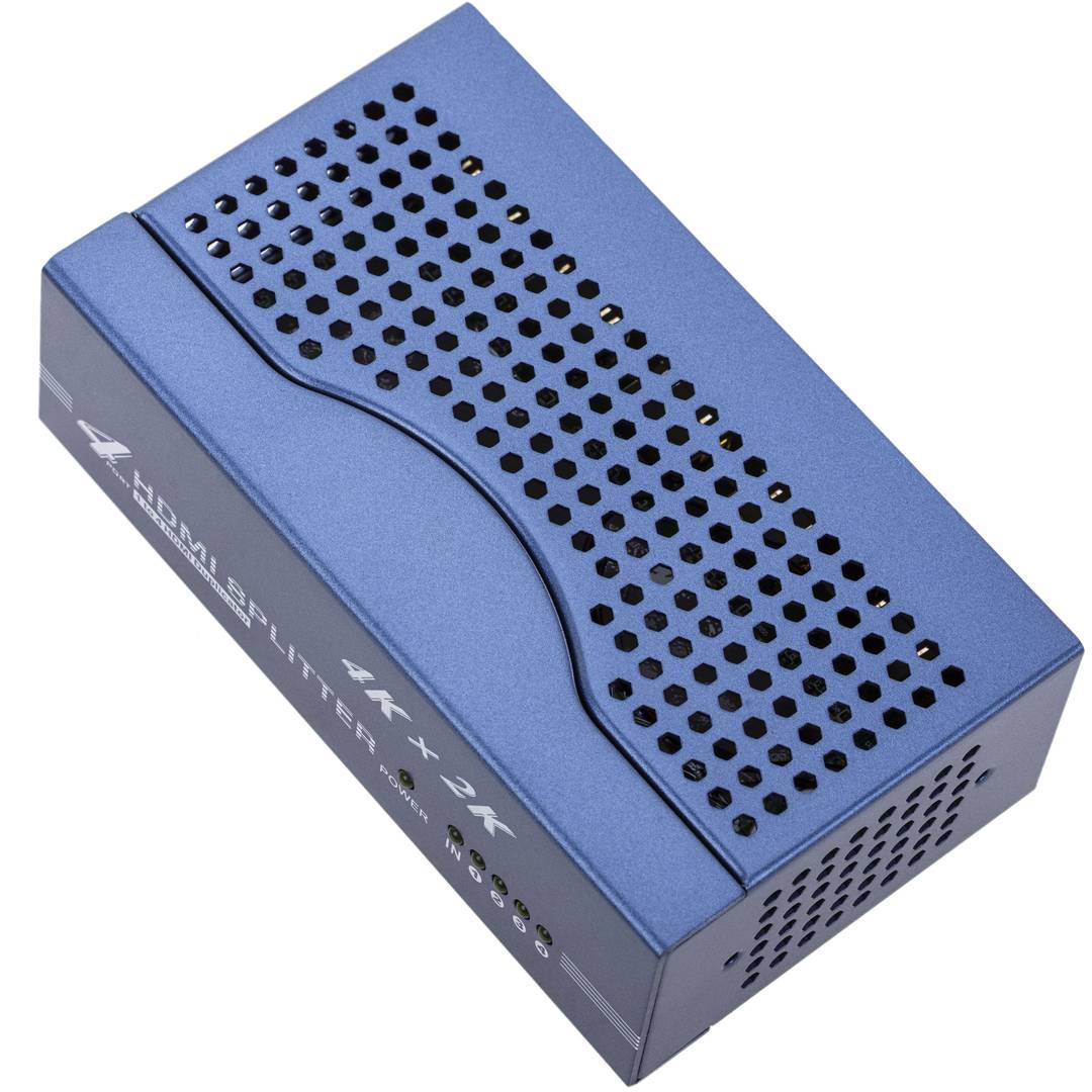 Multiplicador de vídeo HDMI 1.4b 3D 4K de 4 puertos