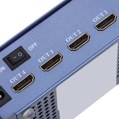 Multiplicador de vídeo HDMI 1.4b 3D 4K de 4 puertos