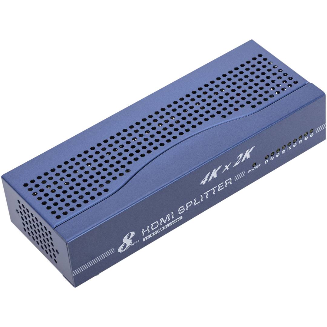 Multiplicador de vídeo HDMI 1.4a 3D 4K de 8 puertos