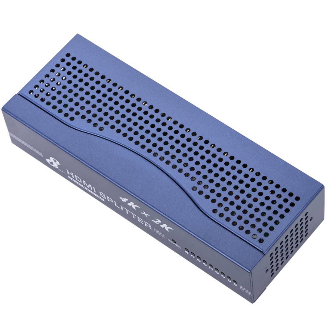 Multiplicador de vídeo HDMI 1.4a 3D 4K de 8 puertos