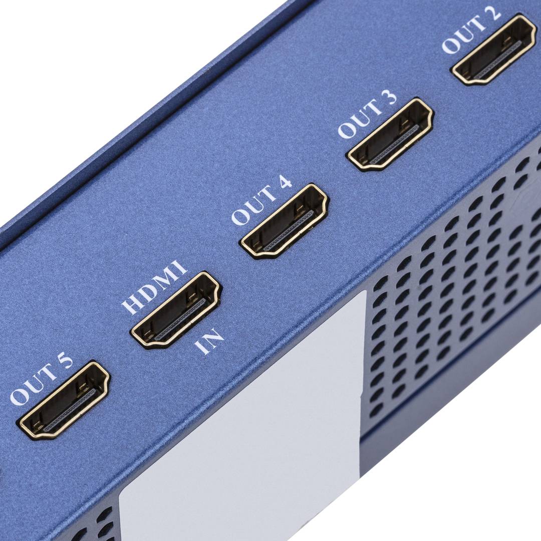 Multiplicador de vídeo HDMI 1.4a 3D 4K de 8 puertos