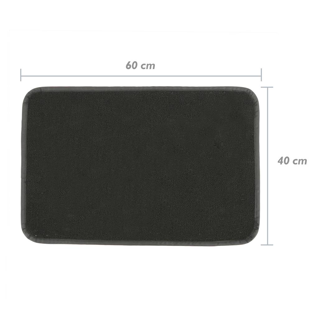 Alfombra térmica con calefacción para suelo y pies de 60 x 40 cm 75W