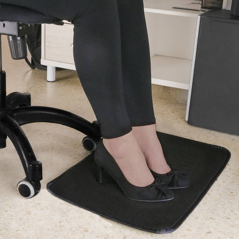 Alfombra térmica con calefacción para suelo y pies de 60 x 40 cm 75W