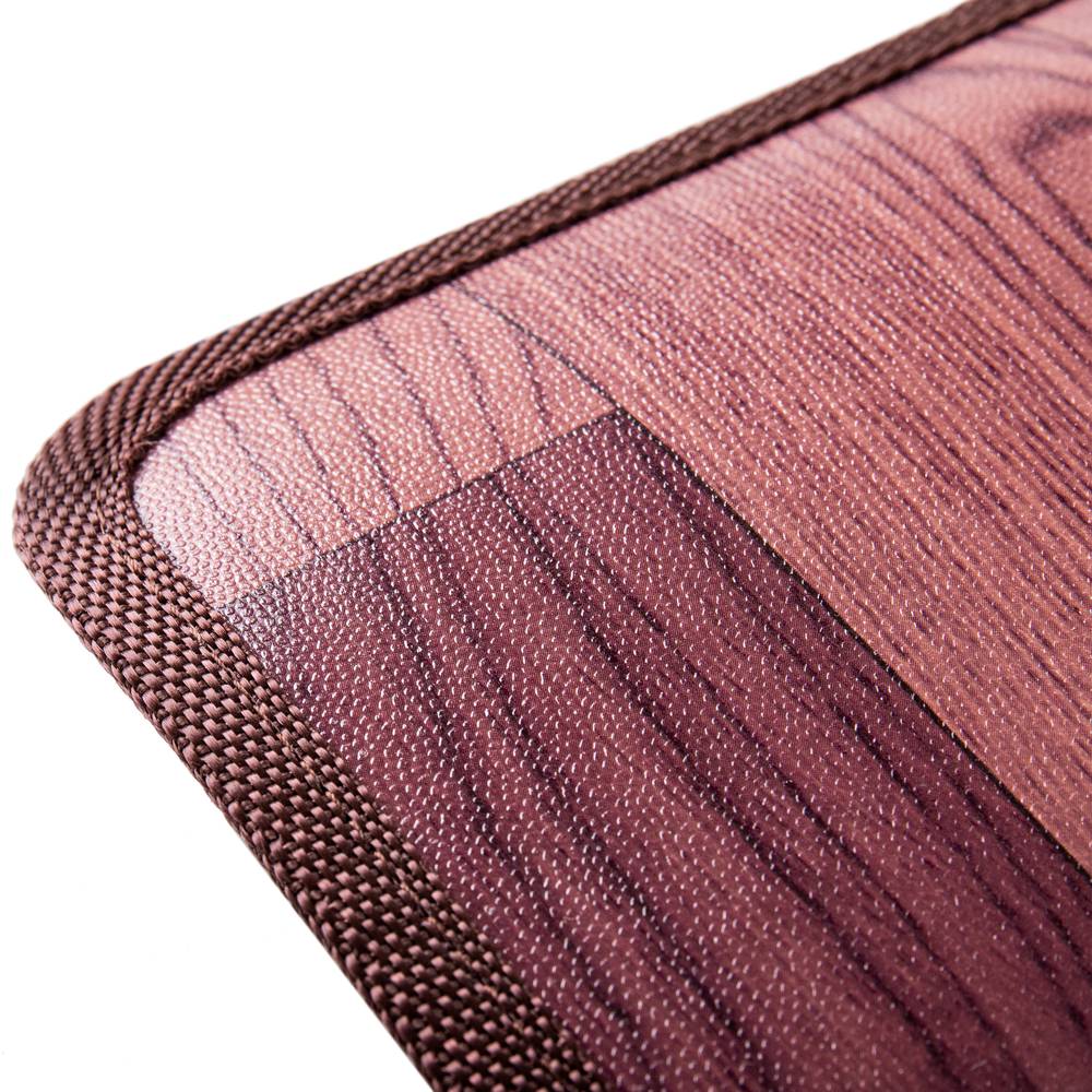 Alfombra térmica con calefacción para suelo y pies de 55 x 49 cm 100W color roble