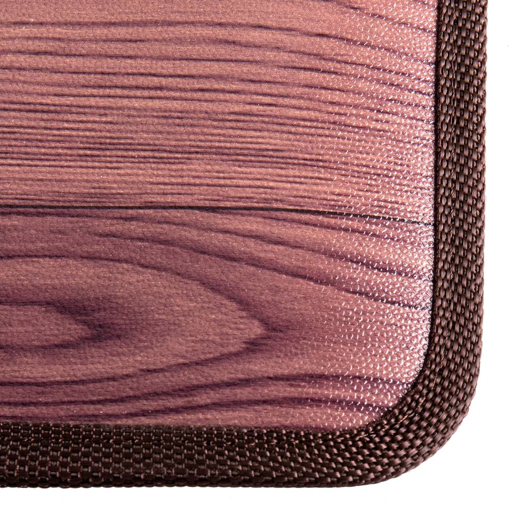 Alfombra térmica con calefacción para suelo y pies de 55 x 49 cm 100W color roble