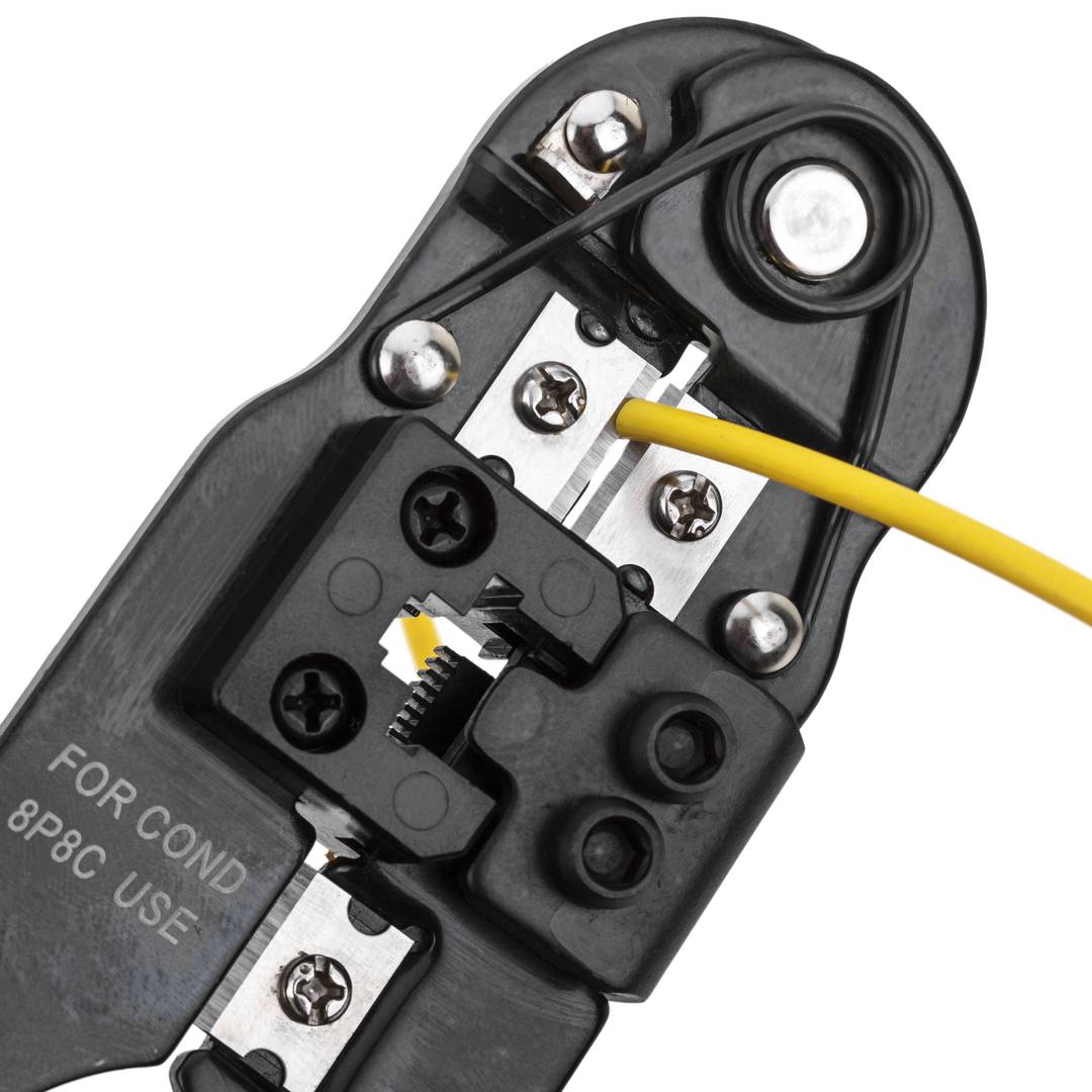 Herramienta crimpadora para RJ45 (8P8C)