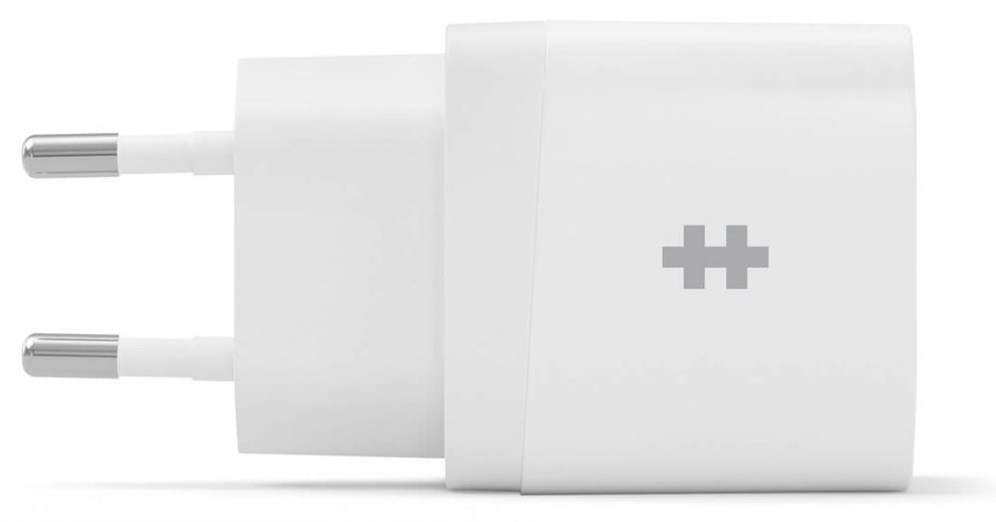 HYPER HJ205EU cargador de dispositivo movil Smartphone, Tableta Blanco Corriente alterna Carga rapida Interior
