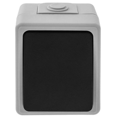 Base de superficie estanca IP54 10A 250V con interruptor conmutador