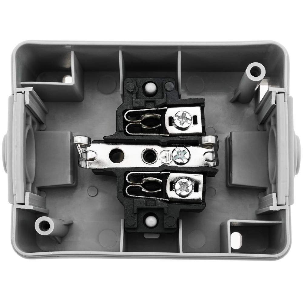 Base de superficie estanca IP54 16A 250V con schuko