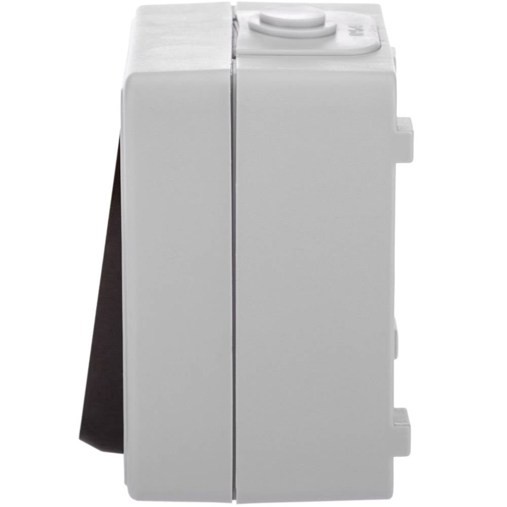 Base de superficie estanca IP54 10A 250V con un pulsador