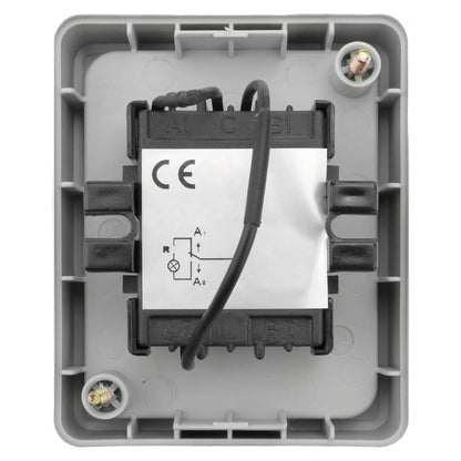 Base de superficie estanca IP54 10A 250V con interruptor conmutador LED