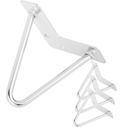Pies para mesa y mueble Patas en cromado 2 varillas 15 cm 4-pack