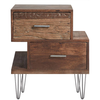Pies para mesa y mueble estilo vintage Patas en acero 3 varillas 41 cm 4-pack