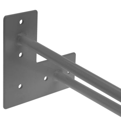Pies para mesa y mueble Patas en acero 2 varillas 41 cm 4-pack