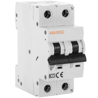 Interruptor automático magnetotérmico 1P+N 20A 6kA