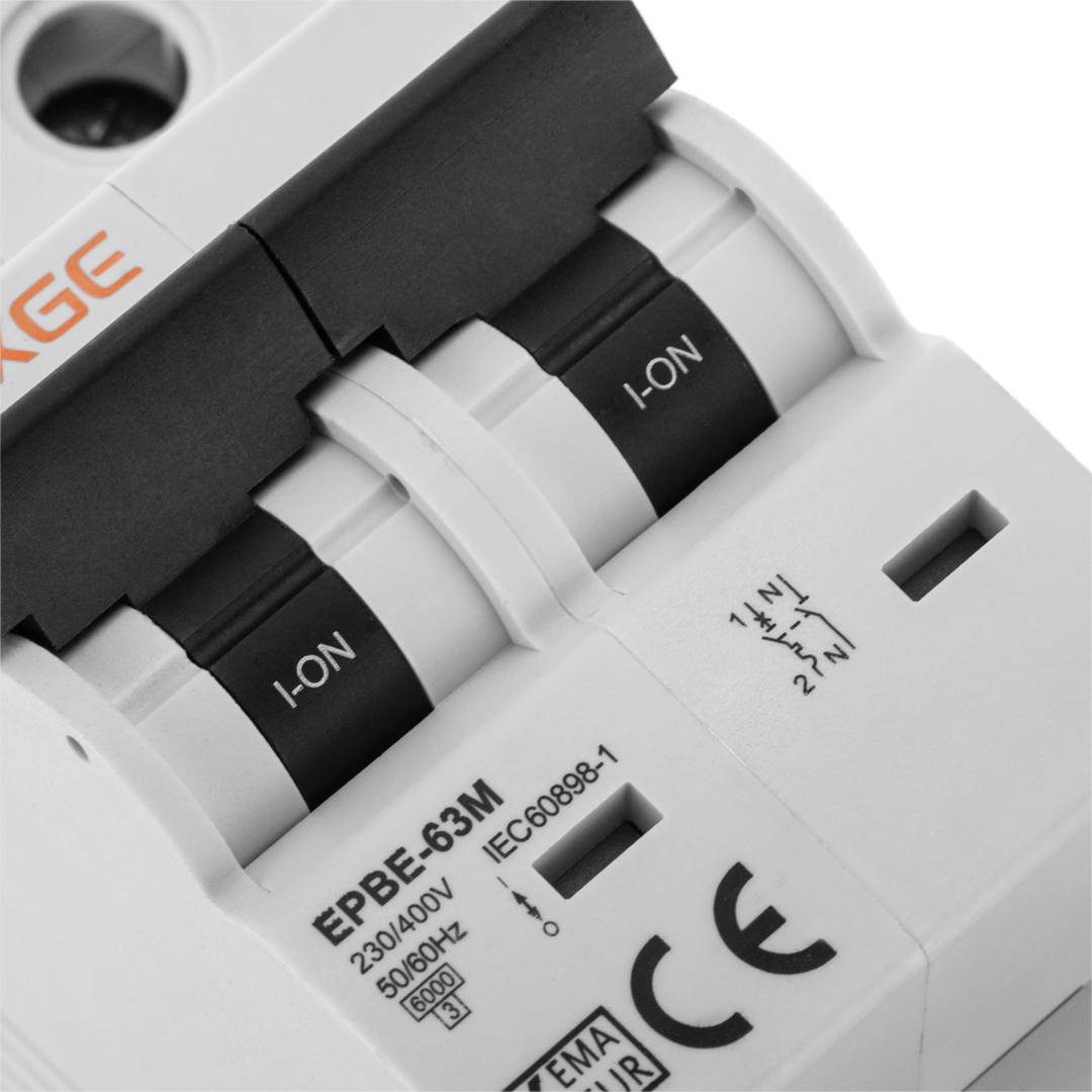 Interruptor automático magnetotérmico 1P+N 20A 6kA