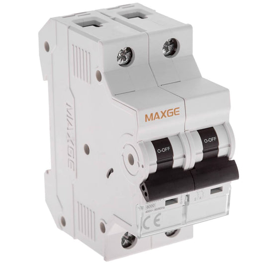 Interruptor automático magnetotérmico 2P 20A 6kA