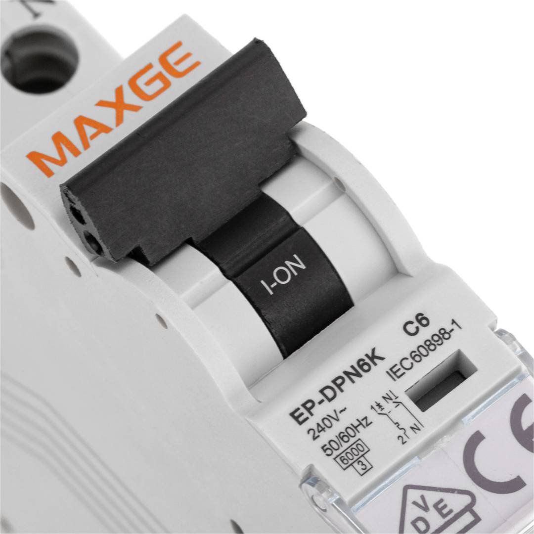 Interruptor automático magnetotérmico DPN 1P+N 6A 6kA