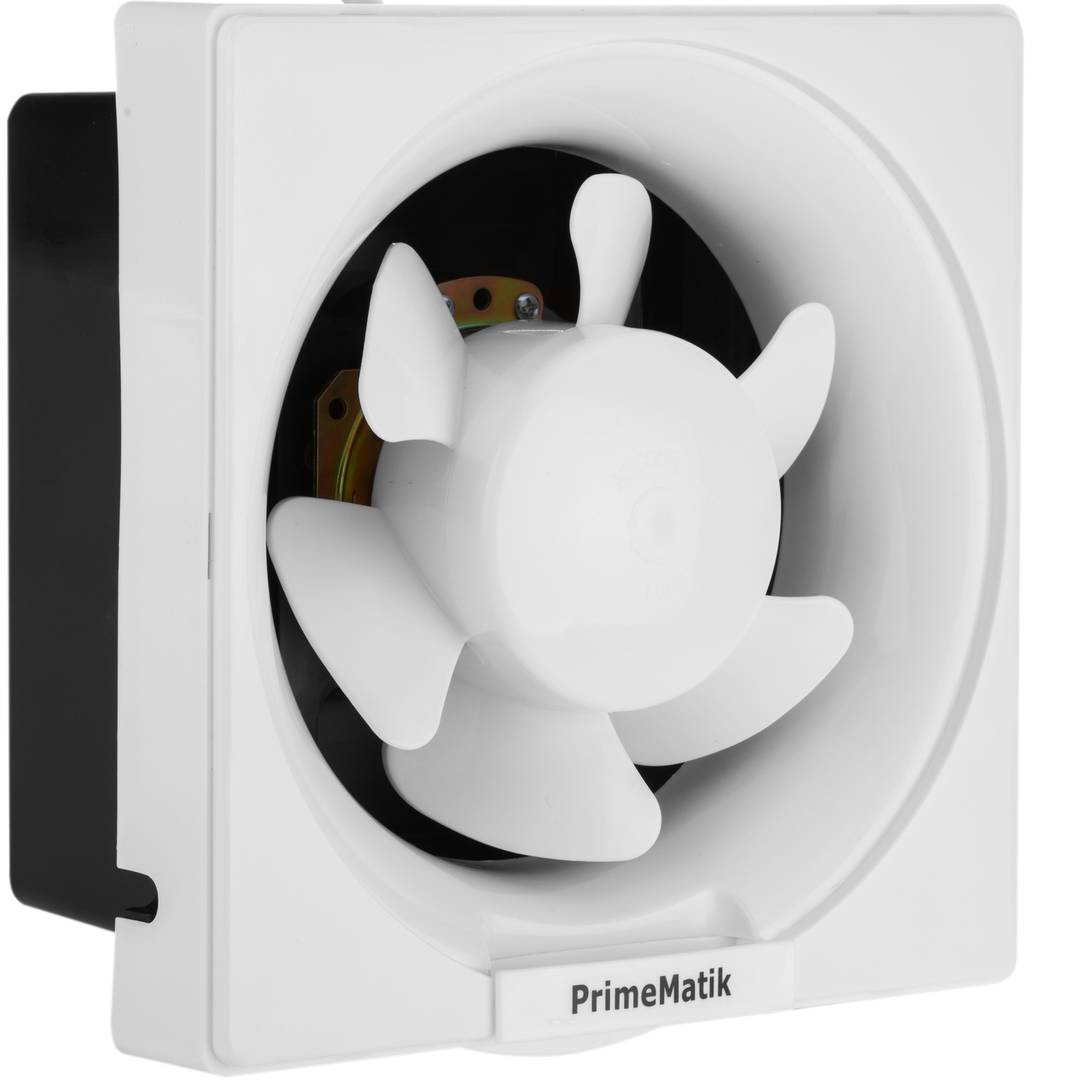 Ventilador de escape, Extractor de aire 240x240 mm sin tapa con sistema antirretorno para baño lavabo cocina trastero garaje