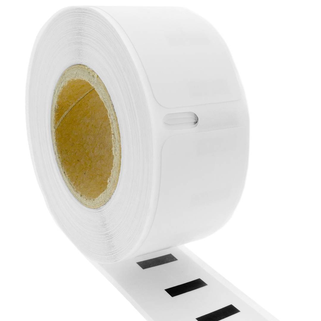 Rollo bobina de 110 etiquetas adhesivas compatibles con Dymo S0722470 y 99018 190x38mm 10-pack
