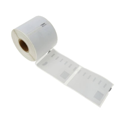 Rollo bobina de 320 etiquetas adhesivas compatibles con Dymo S0722440 y 99015 54x70mm 10-pack