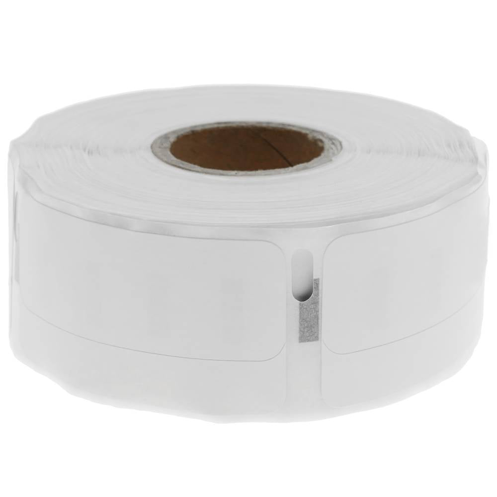 Rollo bobina de 500 etiquetas adhesivas compatibles con Dymo S0722550 y 11355 19x51mm 10-pack