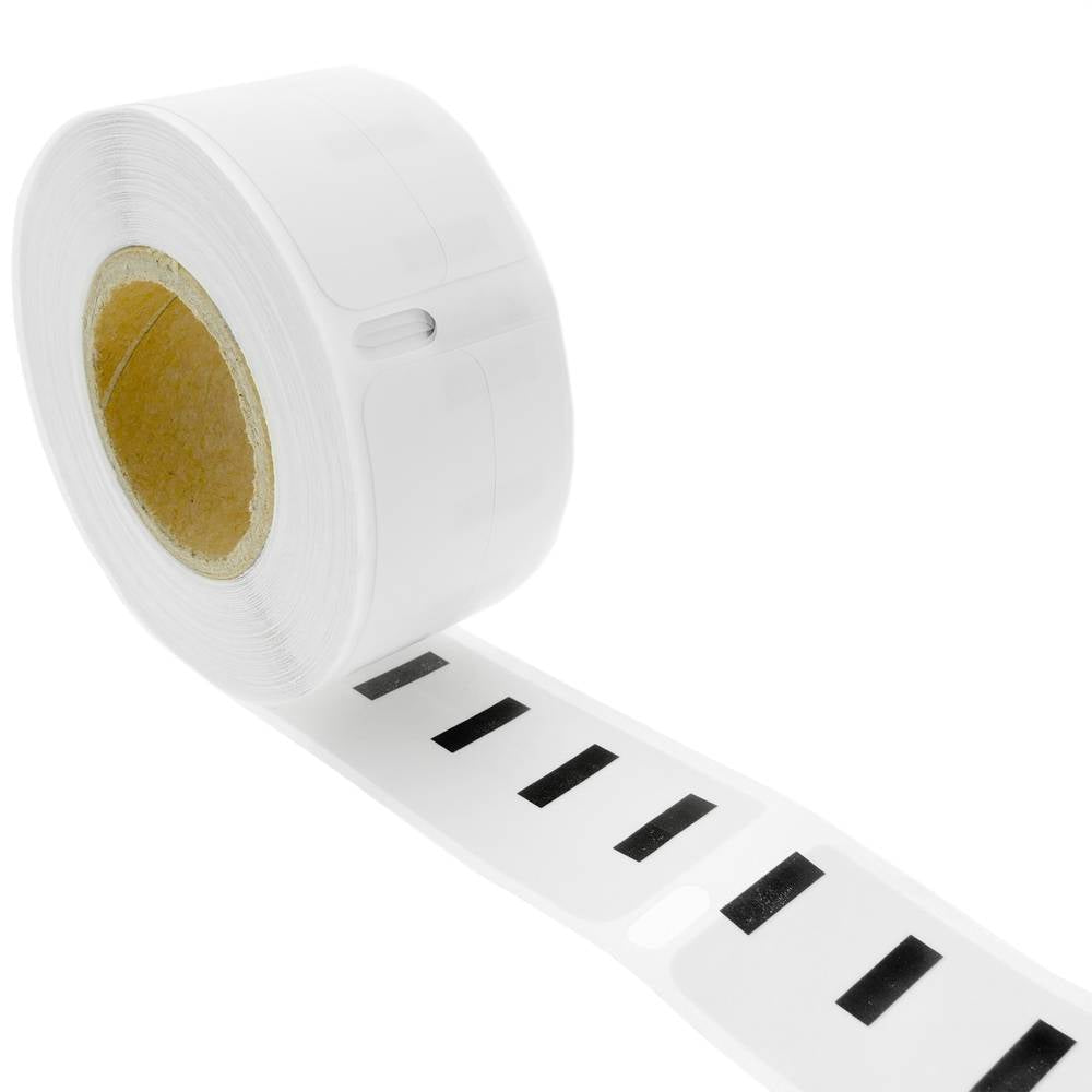 Rollo bobina de 220 etiquetas adhesivas compatibles con Dymo S0722460 y 99017 50x12mm
