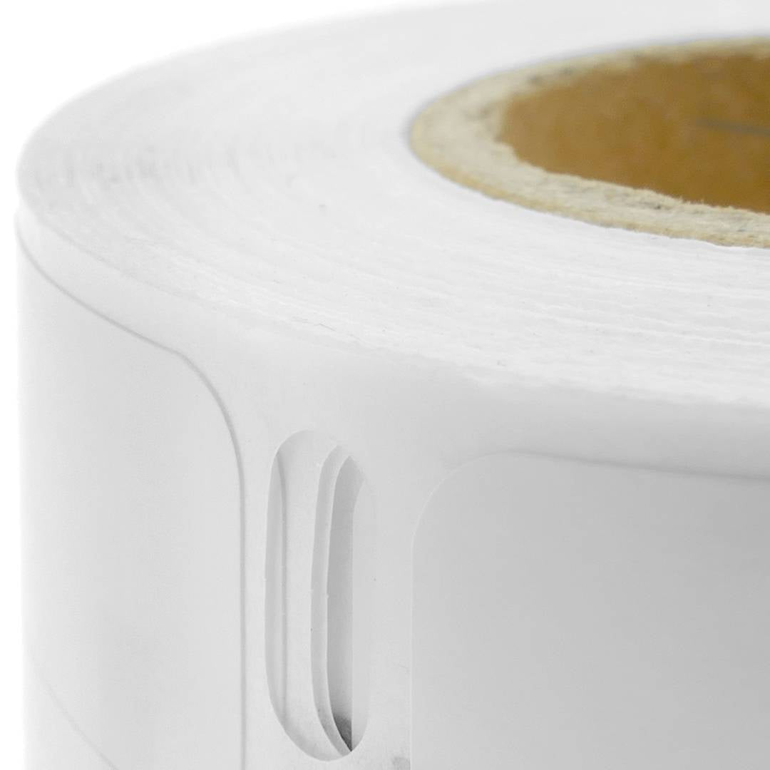 Rollo bobina de 110 etiquetas adhesivas compatibles con Dymo S0722470 y 99018 190x38mm