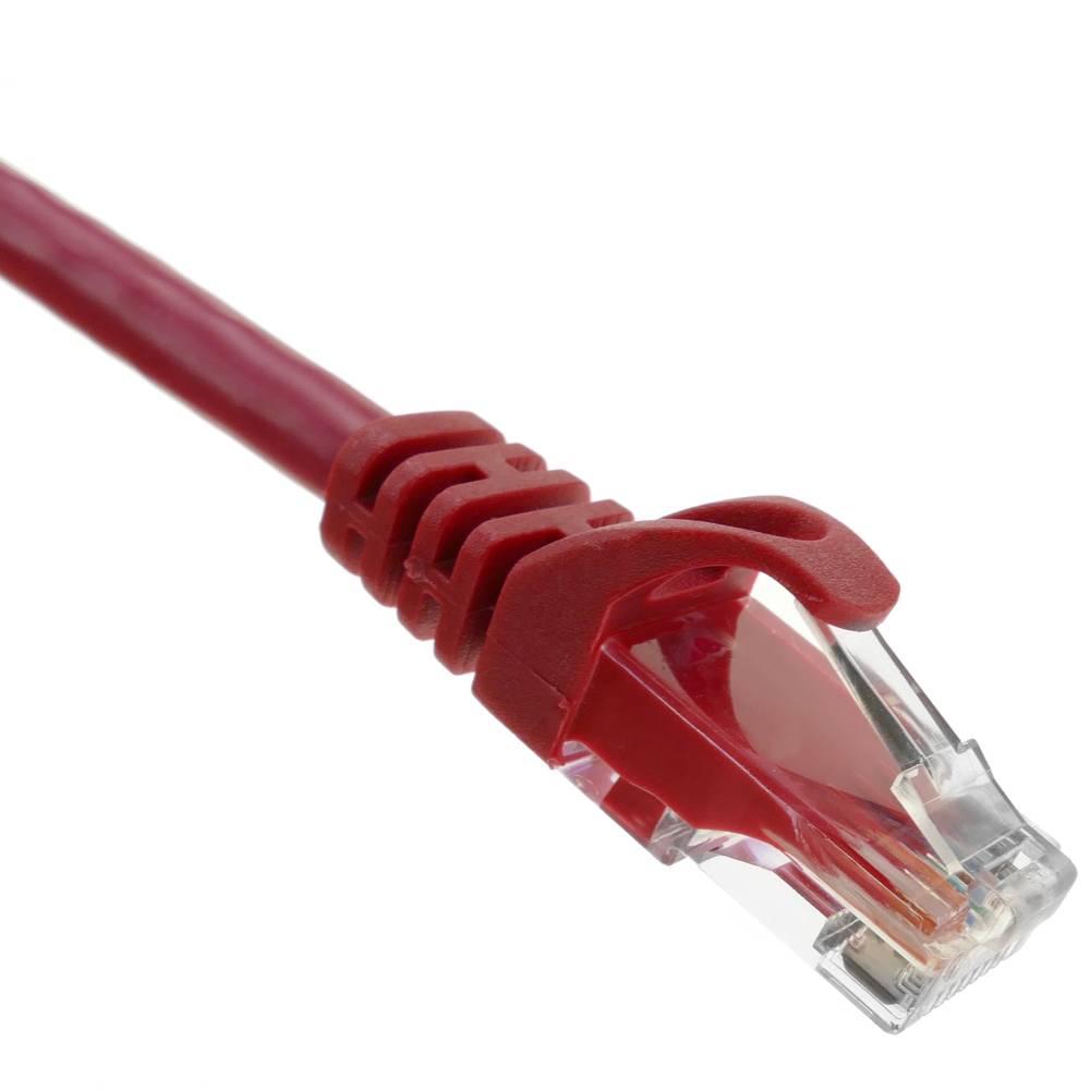 Cable de red ethernet Cat. 6a UTP de 2 m de color rojo
