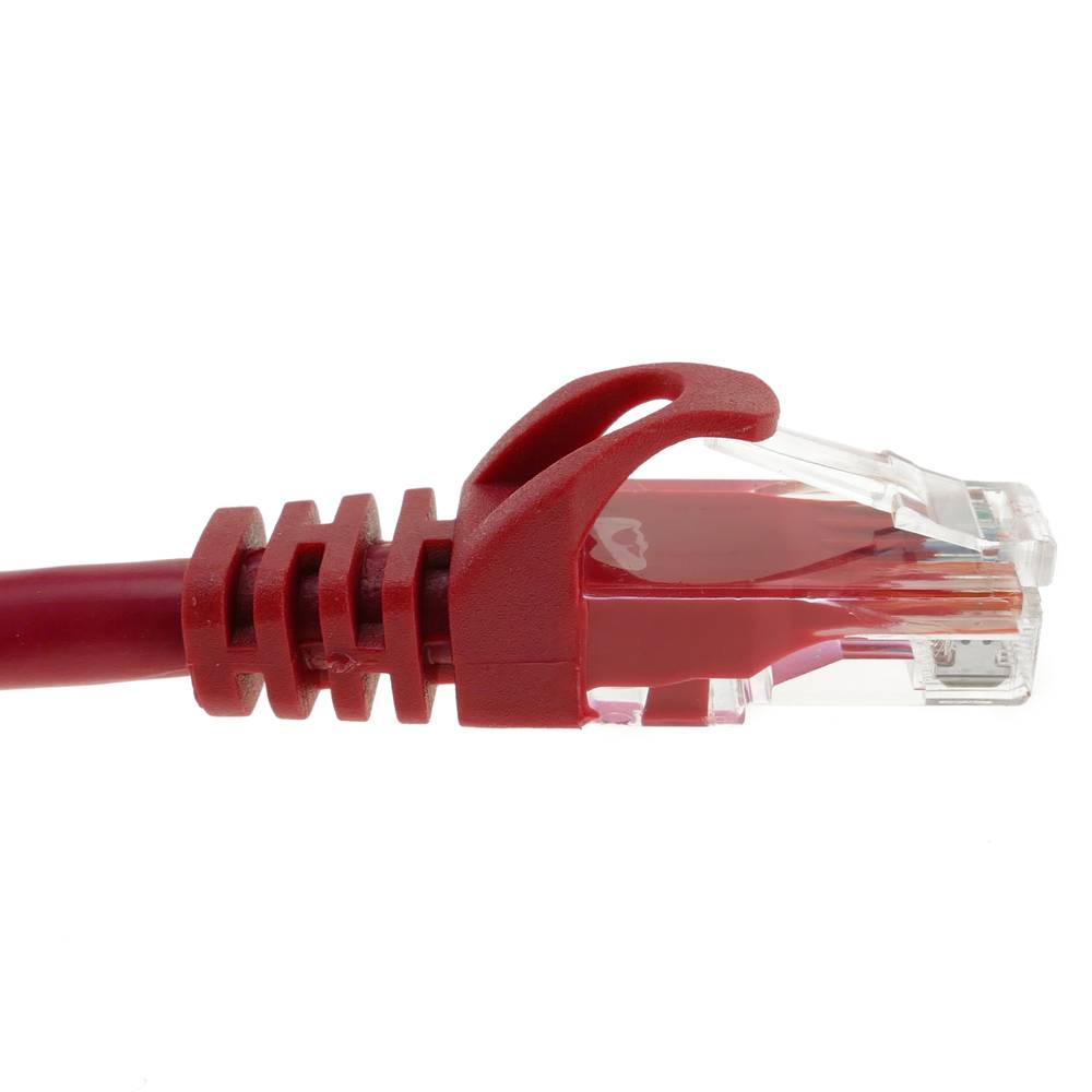Cable de red ethernet Cat. 6a UTP de 5 m de color rojo