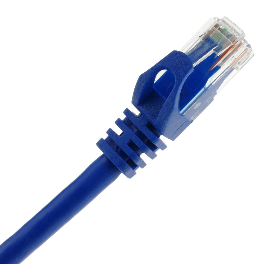 Cable de red ethernet Cat. 6a UTP de 1 m de color azul