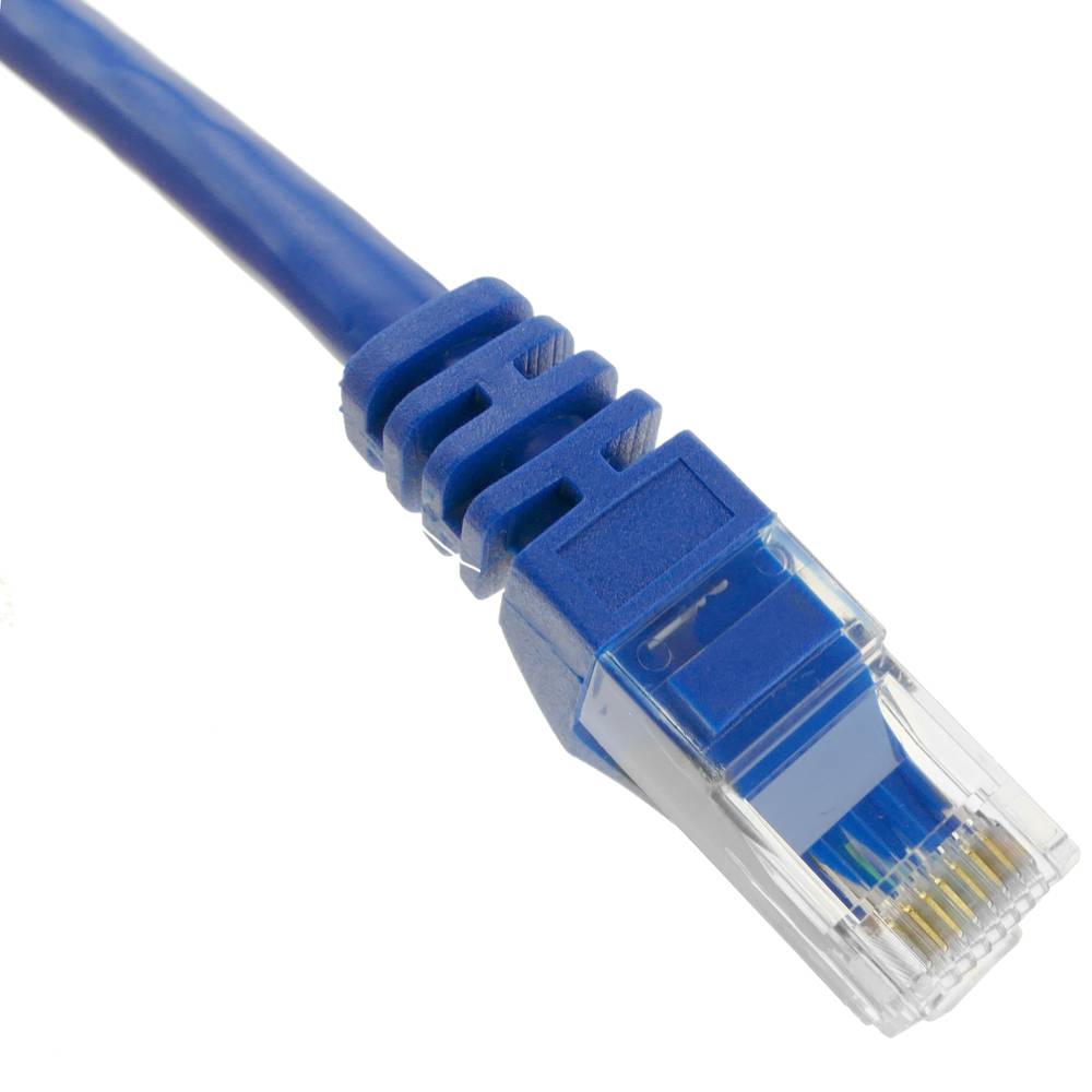 Cable de red ethernet Cat. 6a UTP de 3 m de color azul