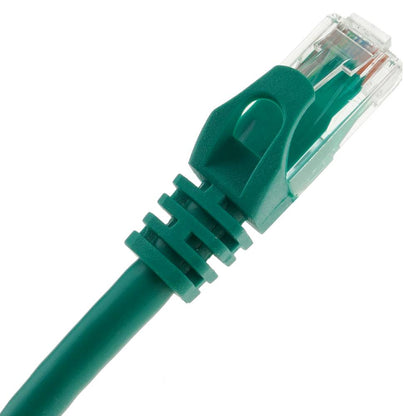 Cable de red ethernet Cat. 6a UTP de 0,25 m de color verde