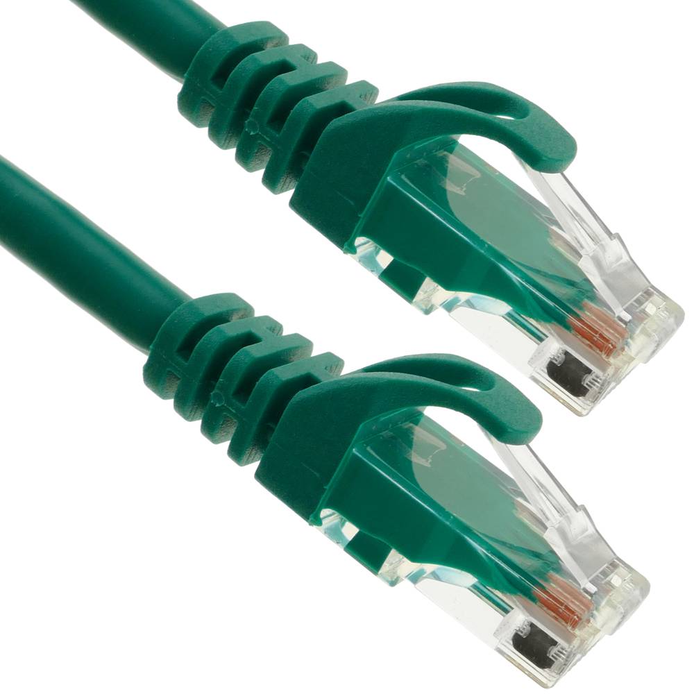 Cable de red ethernet Cat. 6a UTP de 2 m de color verde