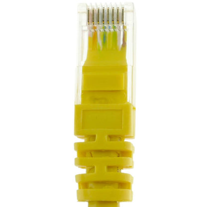 Cable de red ethernet Cat. 6a UTP de 0,25 m de color amarillo