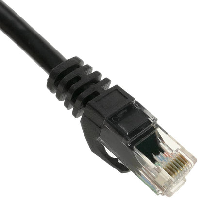 Cable de red ethernet Cat. 6a UTP de 0,5 m de color negro
