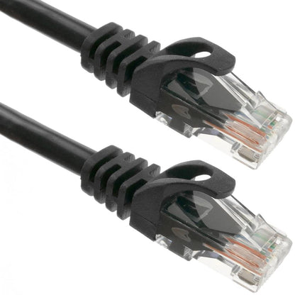 Cable de red ethernet Cat. 6a UTP de 1 m de color negro