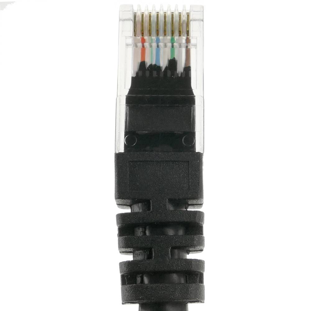 Cable de red ethernet Cat. 6a UTP de 2 m de color negro