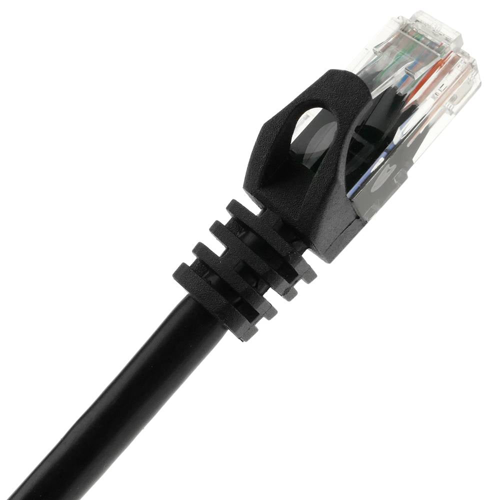 Cable de red ethernet Cat. 6a UTP de 2 m de color negro