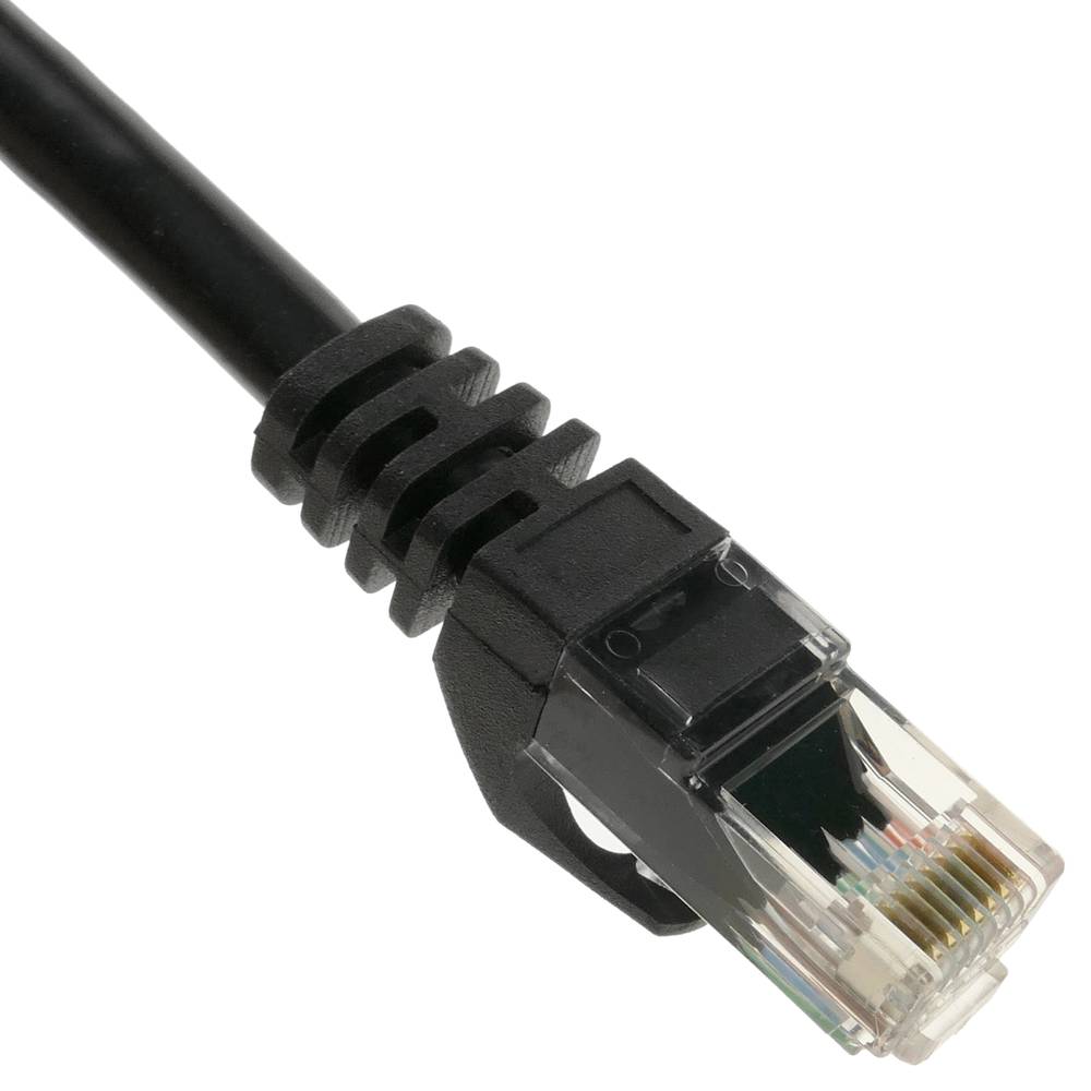 Cable de red ethernet Cat. 6a UTP de 3 m de color negro