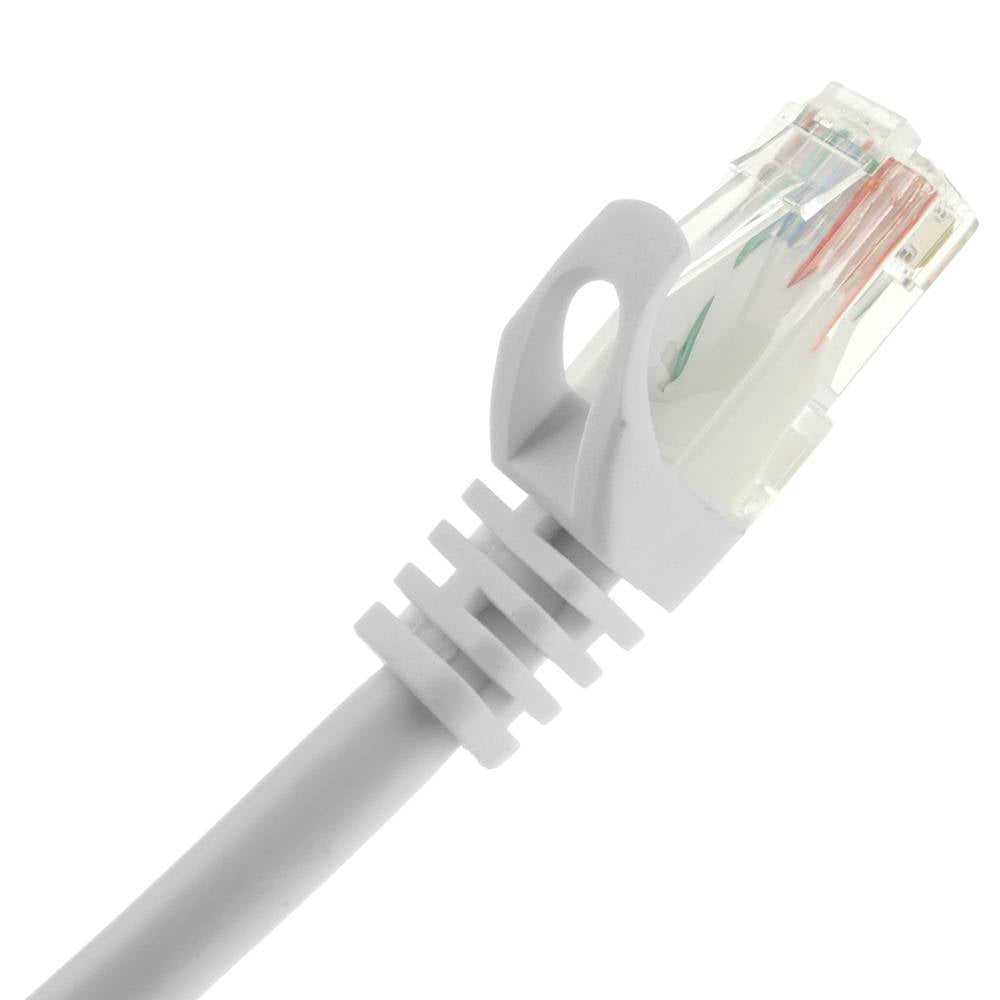 Cable de red ethernet Cat. 6a UTP de 20 m de color blanco