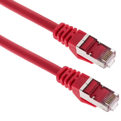 Cable de red ethernet Cat. 6a FTP de 0,5 m de color rojo