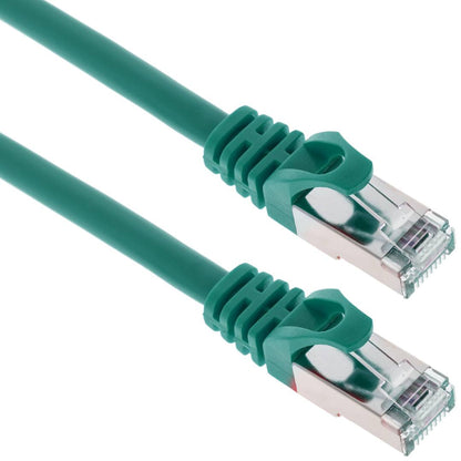 Cable de red ethernet Cat. 6A FTP de 0,5 m de color verde