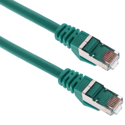 Cable de red ethernet Cat. 6A FTP de 0,5 m de color verde