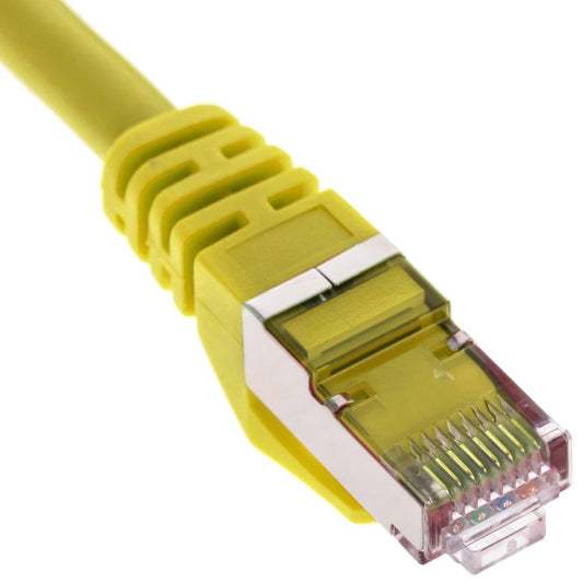 Cable de red ethernet Cat. 6a FTP de 5 m de color amarillo