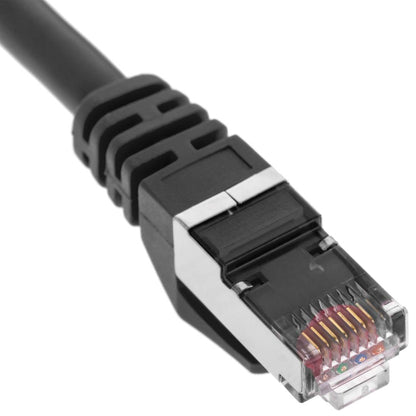 Cable de red ethernet Cat. 6a FTP de 0,5 m de color negro